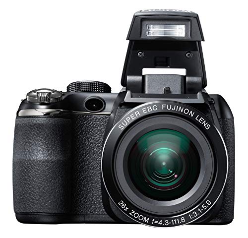 Fujifilm FinePix S4300 - Cámara compacta de 14 MP (Pantalla de 3", Zoom óptico 24x, estabilizador óptico, vídeo HD), Negro