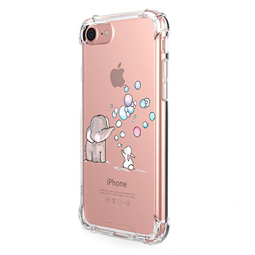Funda iPhone 8 Carcasa Silicona Transparente Protector TPU Airbag Anti-Choque Ultra-Delgado Anti-arañazos Case para Teléfono Apple iPhone 8 Plus Caso Caja (iPhone 8 Plus, Patrón 02) Funda iPhone 8 Carcasa Silicona Transparente Protector TPU Airbag Anti-Choque Ultra-Delgado Anti-arañazos Case para Teléfono Apple iPhone 8 Plus Caso Caja (iPhone 8 Plus, Patrón 02)