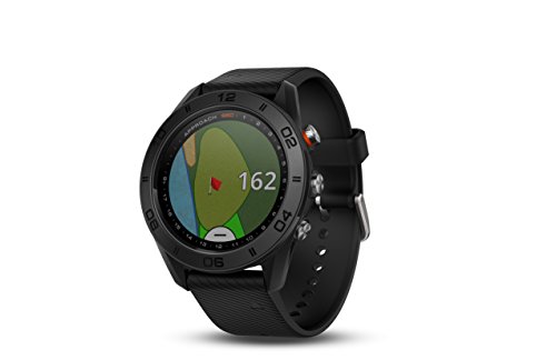 Garmin Approach S60 - Reloj de Golf con Correa de Silicon, GPS, color Negro Garmin Approach S60 - Reloj de Golf con Correa de Silicon, GPS, color Negro