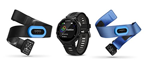 Garmin - Forerunner 735XT Tri, Color Azul,Negro