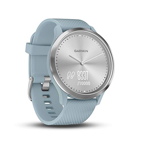 Garmin vívomove HR GPS Mano Ciclismo, Adultos Unisex, Azul claro Garmin vívomove HR GPS Mano Ciclismo, Adultos Unisex, Azul claro