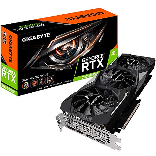 Gigabyte GeForce RTX 2070 Super Gaming OC 3x 8G Tarjeta de video juego