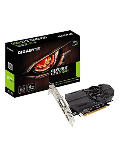 Gigabyte GV-N105TOC-4GL - Tarjeta gráfica Nvidia GeForce GTX 1050 Ti de 4 GB, Color Negro Gigabyte GV-N105TOC-4GL - Tarjeta gráfica Nvidia GeForce GTX 1050 Ti de 4 GB, Color Negro