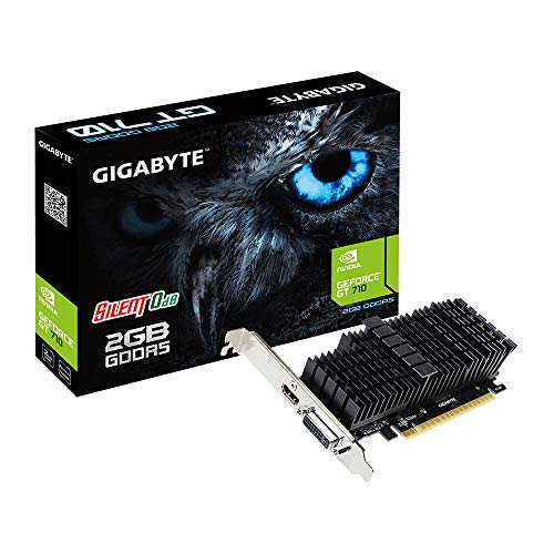 Gigabyte VGA NVIDIA GT 710 Silent 2GB DDR5 Gigabyte VGA NVIDIA GT 710 Silent 2GB DDR5