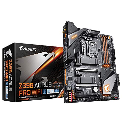Gigabyte Z390 Aorus Pro WiFi - Placa de base, color negro Gigabyte Z390 Aorus Pro WiFi - Placa de base, color negro