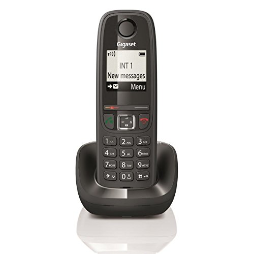 Gigaset AS405H - Teléfono inalámbrico supletorio para añadir a una base. No requiere de conexión a la red telefónica