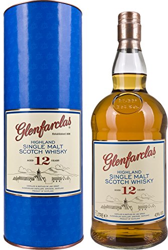 Glenfarclas 12 Year Old Highland Single Malt Whisky 43%, 1 l