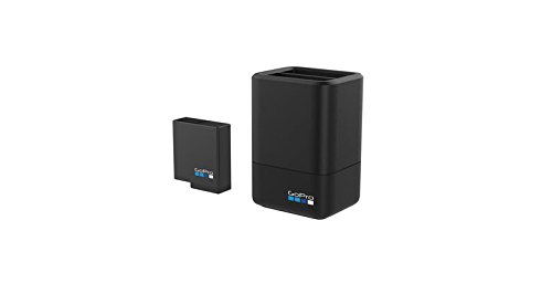GoPro AADBD-001-ES - Cargador de batería dual y batería, color negro
