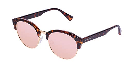 HAWKERS - Gafas de sol para hombre y mujer. Modelo CLASSIC , Marrón / Rosa Dorado HAWKERS - Gafas de sol para hombre y mujer. Modelo CLASSIC , Marrón / Rosa Dorado