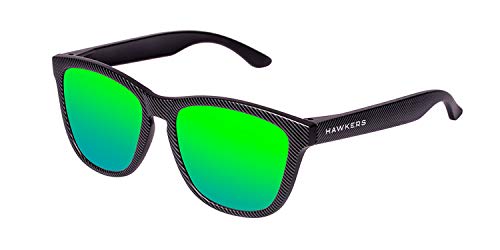 HAWKERS -  Gafas de sol para hombre y mujer ONE , Negro / Verde