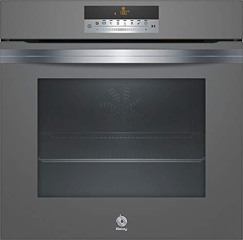 Horno multifunción Balay Serie Cristal 3HB5888A0 pirolítico con control deslizante Horno multifunción Balay Serie Cristal 3HB5888A0 pirolítico con control deslizante