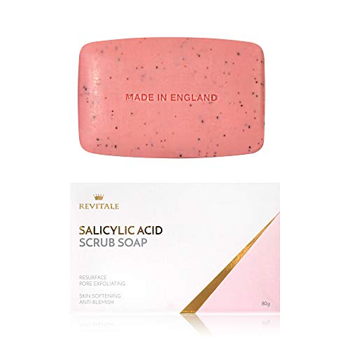 Jabón exfoliante con ácido salicílico poro exfoliante, lucha contra el acné, piel suavizante, antimanchas, elimina las verrugas Jabón exfoliante con ácido salicílico poro exfoliante, lucha contra el acné, piel suavizante, antimanchas, elimina las verrugas