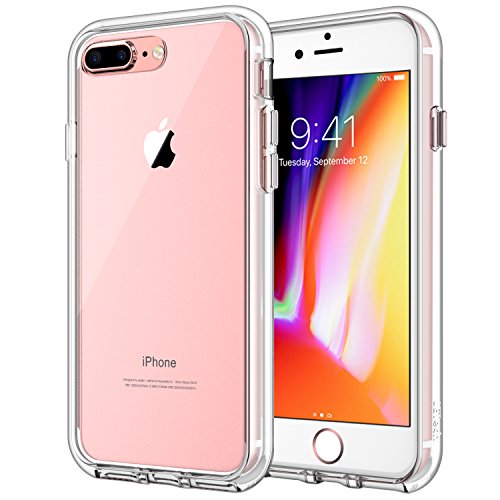 JETech Funda para iPhone 8 Plus y iPhone 7 Plus, Anti-Choques y Anti-Arañazos, HD Clara