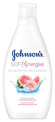 Johnson & Johnson - Gel de Ducha Soft & Energise, Sandía y Rosa - 750 ml
