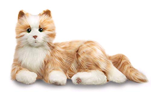JOY FOR ALL Ageless Innovation Companion Pets - Gato atigrado de Color Anaranjado - Realista