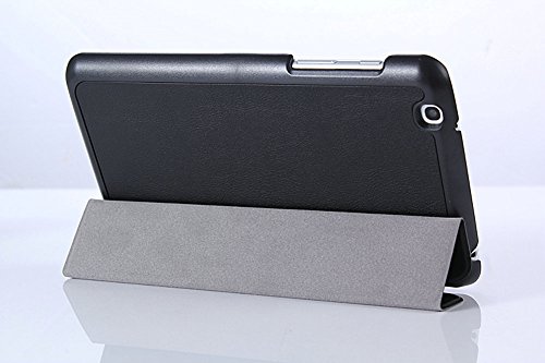 Kepuch Custer Funda para LG G Pad 8.3 V500 V510,Slim Smart Cover Fundas Carcasa Case Protectora de PU-Cuero para LG G Pad 8.3 V500 V510 - Negro