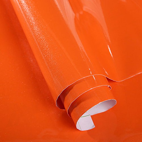 KJH21 - Adhesivo para renovación de muebles con perlado, No nulo, Naranja, 60cm*2m
