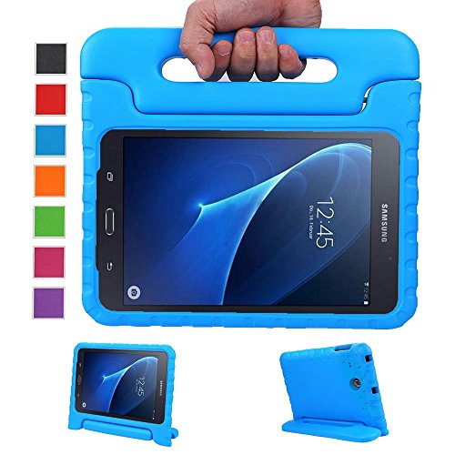 LEADSTAR Kinds Funda para Samsung Galaxy Tab A 7.0 caso niños EVA destinado a prueba de golpes cubierta estuche protector caso para Samsung Tab A SM-T280 T285 7.0 Pulgadas - Azul