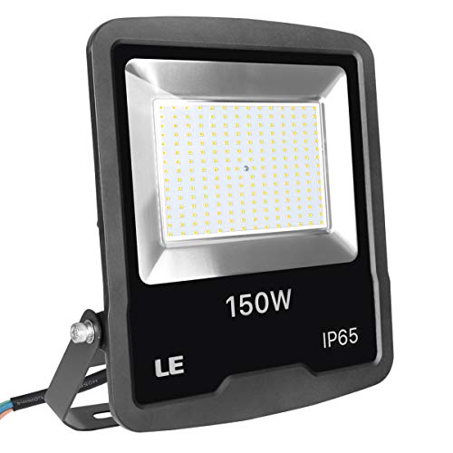 Lighting EVER Foco LED Exteriores 150W=400W SAP, 6500K, 12000 lúmenes, Resistente al Agua IP65 para Almacenes, Parking, Estadios, Blanco Frío