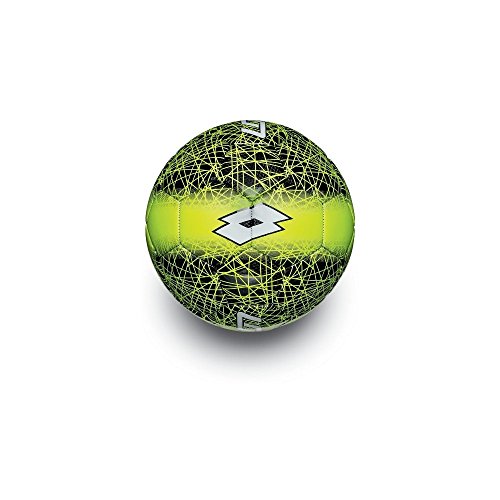 Lotto Lzg 5 - Balón de fútbol, Color Negro, Verde y Blanco
