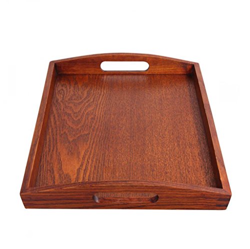 Lozse Bandeja de té, Madera, Parrilla, Bandeja, Bandeja Rectangular Lozse Bandeja de té, Madera, Parrilla, Bandeja, Bandeja Rectangular