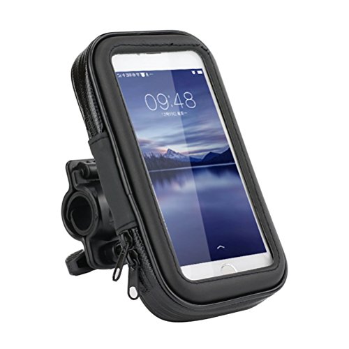Ly impermeable Funda de soporte para bicicleta y motocicleta soporte Universal con sensible pantalla táctil para iPhone X iPhone 8 /7/SE/6S/6 SAMSUM teléfono Huawei 3 C de hasta 5.2 pulgadas