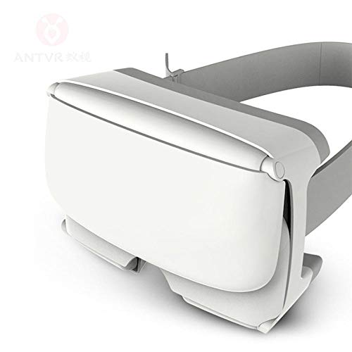 LYYN Gafas de PC virtuales portátiles Plegables Gafas de Realidad Virtual Blancas para iPhone Samsung de 4.7-6 Pulgadas