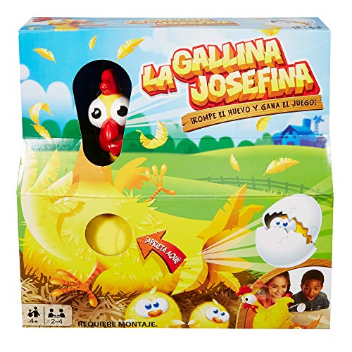 Mattel Games La Gallina Josefina, juego de mesa infantil (Mattel FRL14) , color/modelo surtido Mattel Games La Gallina Josefina, juego de mesa infantil (Mattel FRL14) , color/modelo surtido