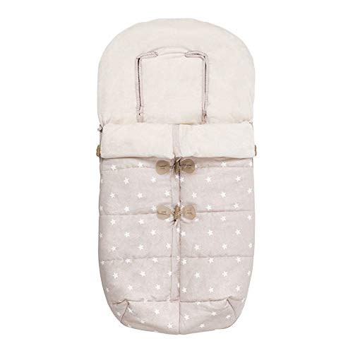 Mayoral Saco Funda Silla Universal Estrellitas Color Beige Mayoral Saco Funda Silla Universal Estrellitas Color Beige