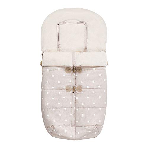 Mayoral Saco Funda Silla Universal Estrellitas Color Beige