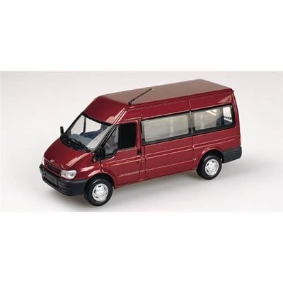 Minichamps 430089400 - Ford Transit Bus 2000 Rojo metálico
