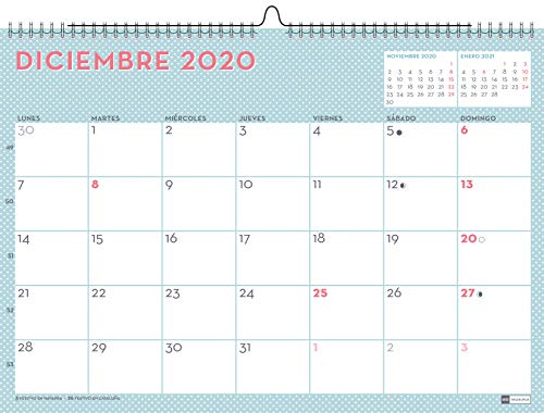 Miquelrius 28051 - Calendario de Pared A3 Lovely DIY 2020 Castellano