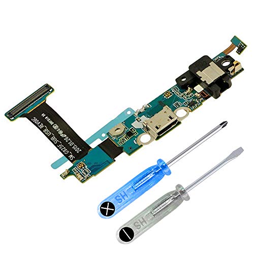 MMOBIEL Conector Dock de Carga Repuesto Compatible con Samsung Galaxy S6 Edge G925F CableFlex con Adhesivo Incl Htas. MMOBIEL Conector Dock de Carga Repuesto Compatible con Samsung Galaxy S6 Edge G925F CableFlex con Adhesivo Incl Htas.