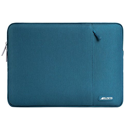 MOSISO Funda Protectora Compatible con 2019 iPad 7 10.2/iPad Air 3 10.5, iPad 9.7, iPad Pro 9.7-11, 2018 Surface Go, iPad Air 2/1, Bolsa Blanda de Tableta con Bolsillo Vertical, Trullo Profundo MOSISO Funda Protectora Compatible con 2019 iPad 7 10.2/iPad Air 3 10.5, iPad 9.7, iPad Pro 9.7-11, 2018 Surface Go, iPad Air 2/1, Bolsa Blanda de Tableta con Bolsillo Vertical, Trullo Profundo