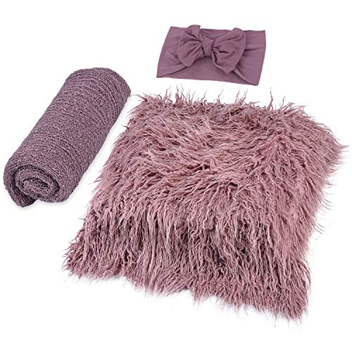 Newborn Fotografia, ZOYLINK Envolver Bebe Diadema de Bebé Fotos de Bebés Accesorios Mantas Para Bebés Mantita de Pelo Ideal Para Hacer Fotos a Bebés. Newborn Fotografia, ZOYLINK Envolver Bebe Diadema de Bebé Fotos de Bebés Accesorios Mantas Para Bebés Mantita de Pelo Ideal Para Hacer Fotos a Bebés.