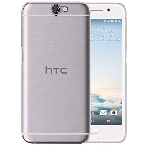 NEW'C Funda para HTC One A9, Anti- Choques y Anti- Arañazos, Silicona TPU, HD Clara
