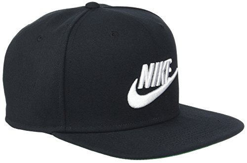 NIKE U NSW Pro Cap Futura Hat, Unisex Adulto, Black/Pine Green/Black/(White), MISC