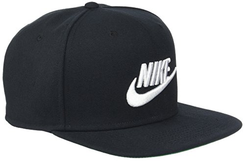NIKE U NSW Pro Cap Futura Hat, Unisex Adulto, Black/Pine Green/Black/(White), MISC NIKE U NSW Pro Cap Futura Hat, Unisex Adulto, Black/Pine Green/Black/(White), MISC