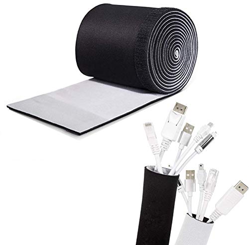 Organizador cables(300x13,5cm), Funda Con Velcro Para Cables En Material Elastico De Neopreno