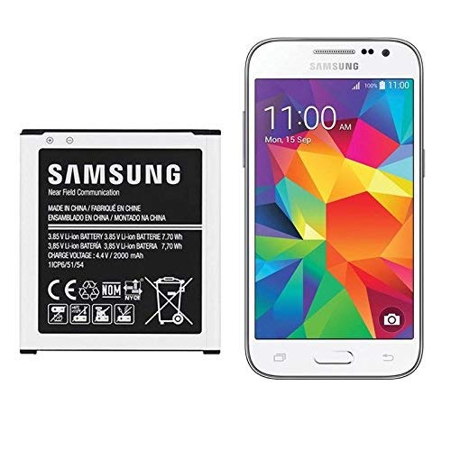 Original Samsung Replacement Battery Compatible With Galaxy Core Prime / Core Prime Duos / Core Prime VE / J2 SM-G360 / SM-G360F / SM-G361F / J200H models