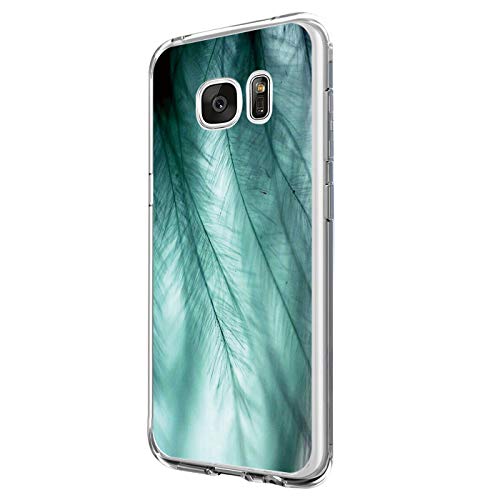 Pacyer - Carcasa compatible con Galaxy S7/S7 Edge, de silicona, ultrafina, transparente, carcasa trasera de TPU, diseño de flores, cactus, color dorado y rosa 9 Galaxia S7 Borde Pacyer - Carcasa compatible con Galaxy S7/S7 Edge, de silicona, ultrafina, transparente, carcasa trasera de TPU, diseño de flores, cactus, color dorado y rosa 9 Galaxia S7 Borde