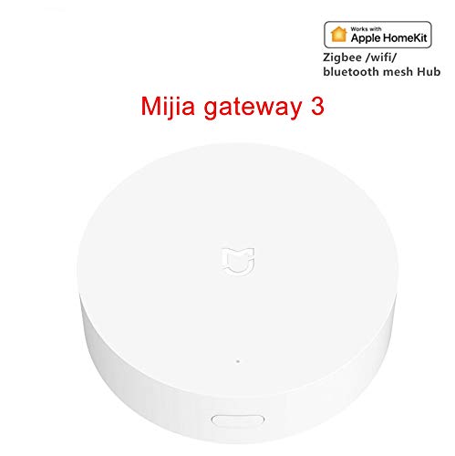 Para Xiaomi Multi-mode Smart Gateway 3 [2020 NUEVA VERSION],WiFi ZigBee Smart Home Automation Hub,Centro Control de Monitoreo Dispositivos Inteligentes,Compatible con HomeKit MiHome