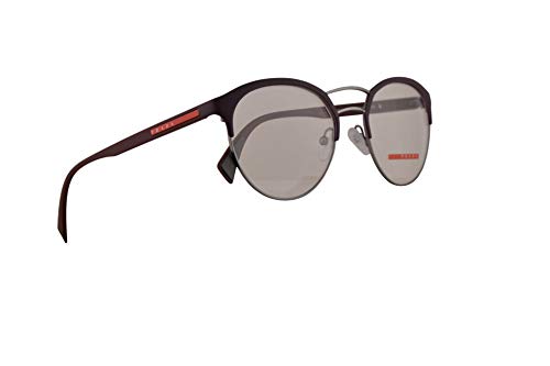 Prada PS52HV Gafas 52-19-140 Rojo Vino en Goma Con Lentes de Goma VHP1O1 VPS 52H PS 52HV VPS52H