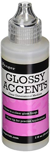 Rangers GAC17042, Glossy Accents Barniz de Plástico Transparente, 59 ml
