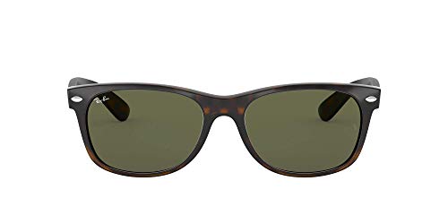 Ray-Ban New Wayfarer, Gafas de Sol Unisex  adulto, Multicolor (Tortoise 902L), 55 mm