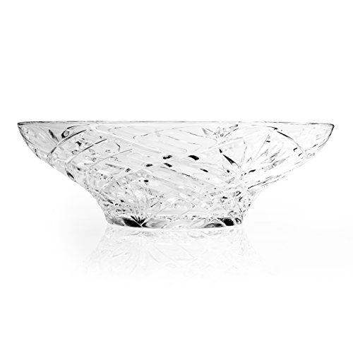 RCR 25255020006 Melodia Crystal Centrepiece Bowl, 12", 30.5 cm