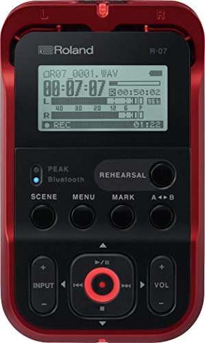 Roland r-07 - grabadora de Audio portátil de Alta resolución, Red.