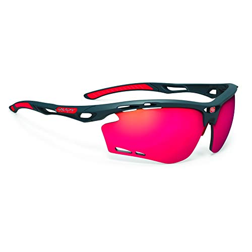 Rudy Project Propulse 2020 - Gafas de ciclismo, color negro y rojo