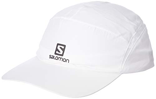 Salomon XA Cap Gorra de Malla Impermeable, Unisex Adulto, Blanco, M/L Salomon XA Cap Gorra de Malla Impermeable, Unisex Adulto, Blanco, M/L