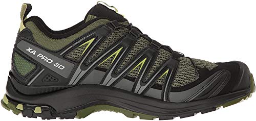 Salomon XA Pro 3D, Zapatillas de Trail Running para Hombre, Verde, 41 1/3 EU